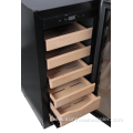 Commercial display electric compressor cigar cabinet